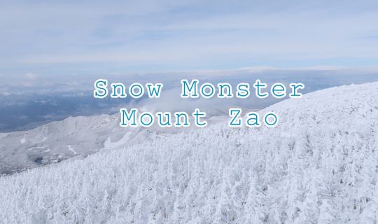 Cover Snow Monster เป็นไงตามมาทางนี้  (Mount Zao),Yamagata...