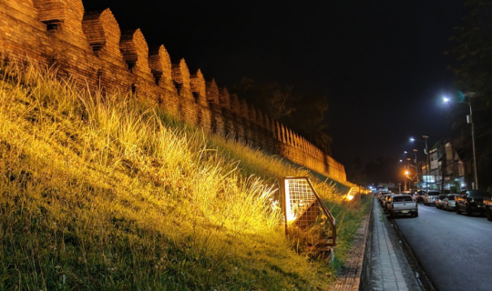 Cover กำแพงเมืองนครศรี ฯ ยามค่ำคืน...