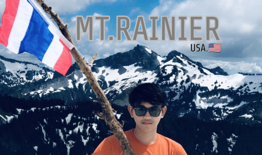 cover วันหยุดของเด็กไทยในอเมริกา กับภูเขาหิมะฤดูร้อน @MT.RAINIER NATIONAL PARK , USA 🇺🇸