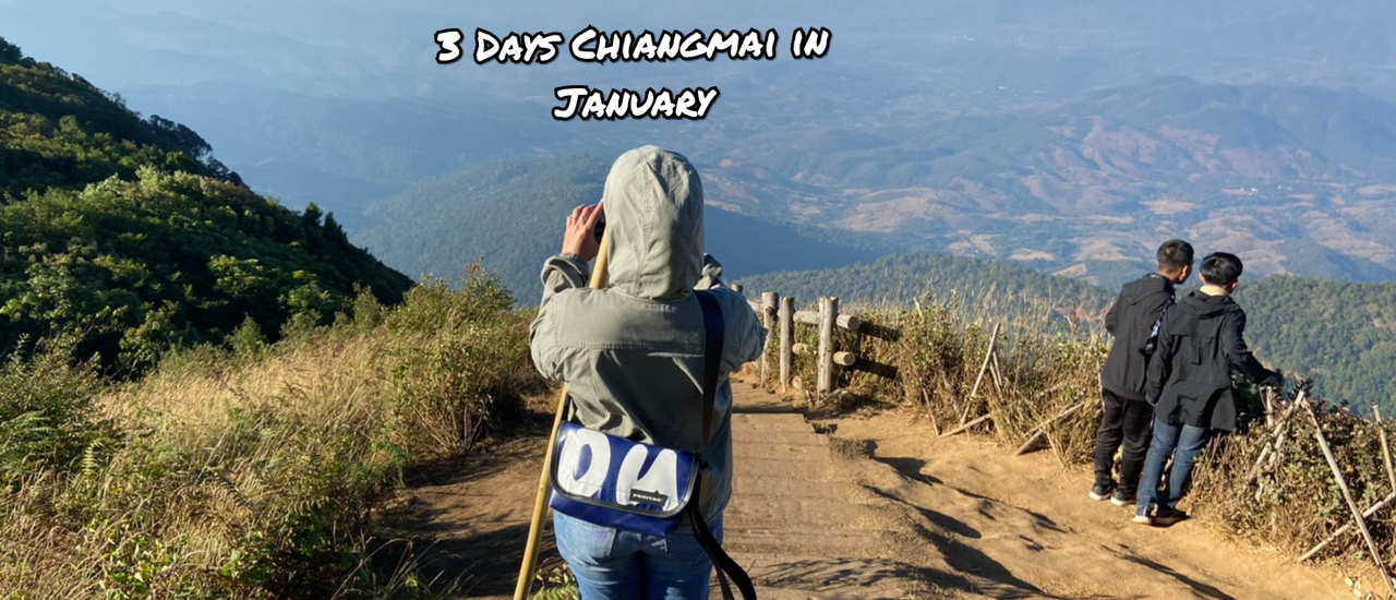 cover 3 Days Chiangmai in January