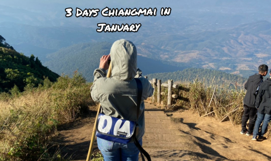 cover 3 Days Chiangmai in January