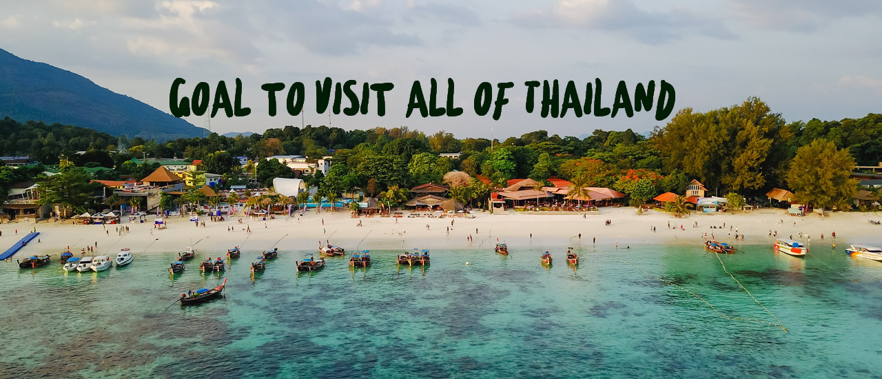 cover Goal to visit all 76 provinces in Thailand