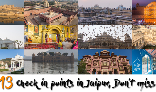 Cover 13 Places not to be missed in Jaipur!...