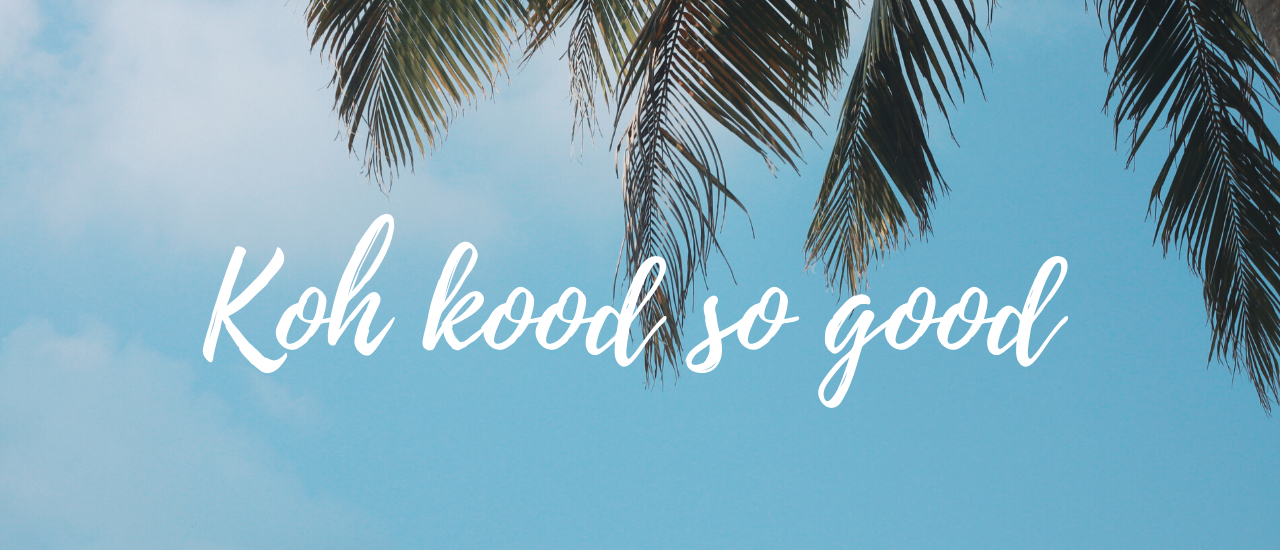 cover Koh kood So good