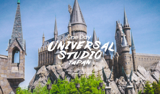 cover One Day in Universal Studio Japan