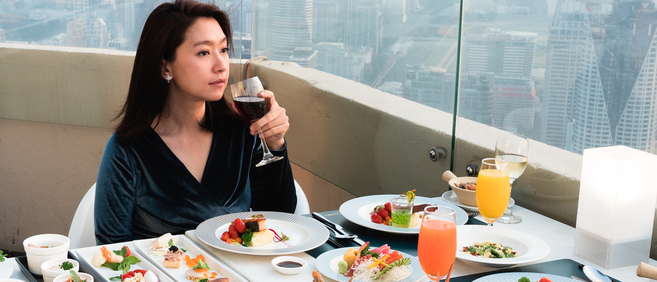 cover Bangkok Balcony ดินเนอร์โรแมนติก เหนือเส้นขอบฟ้า 860.-