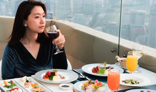 cover Bangkok Balcony ดินเนอร์โรแมนติก เหนือเส้นขอบฟ้า 860.-