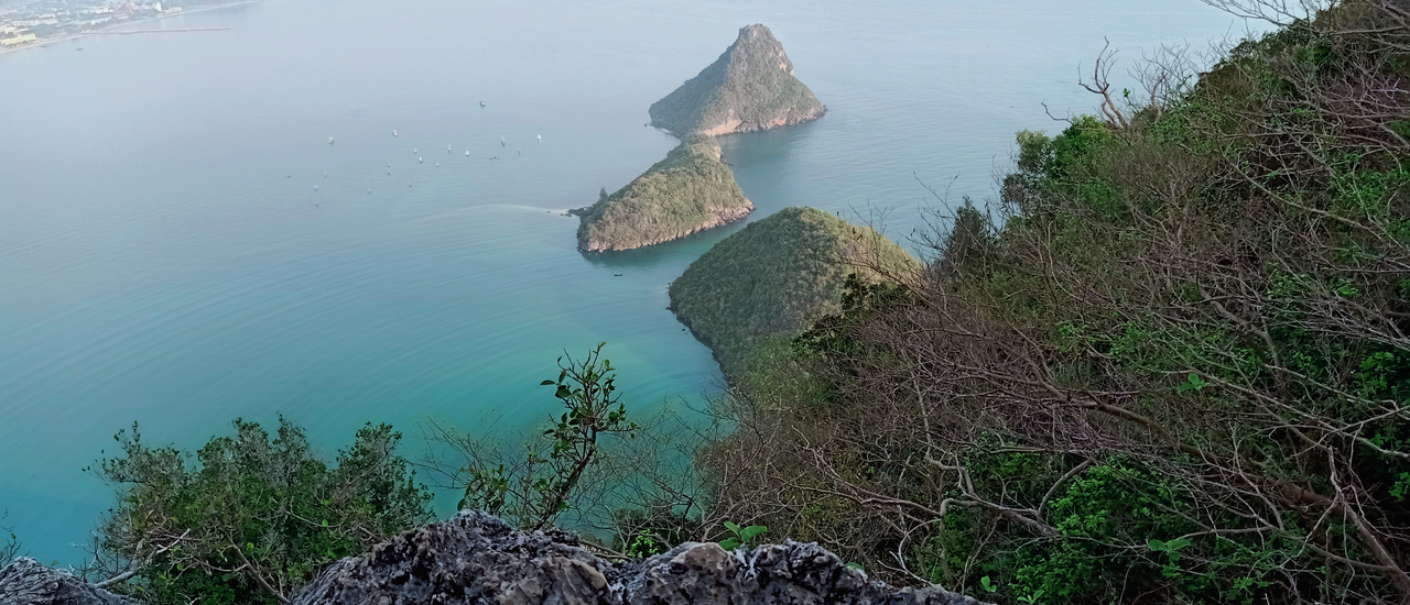 cover งบ700!! พายเรือ เล่นน้ำ ปีนเขา อ่าวมะนาว เขาล้อมหมวก @ประจวบคีรีขันธ์