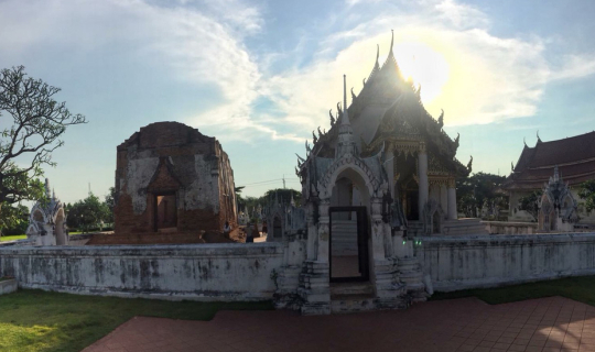 cover เที่ยววิถีไทย - วัดใหญ่จอมปราสาท จ.สมุทรสาคร