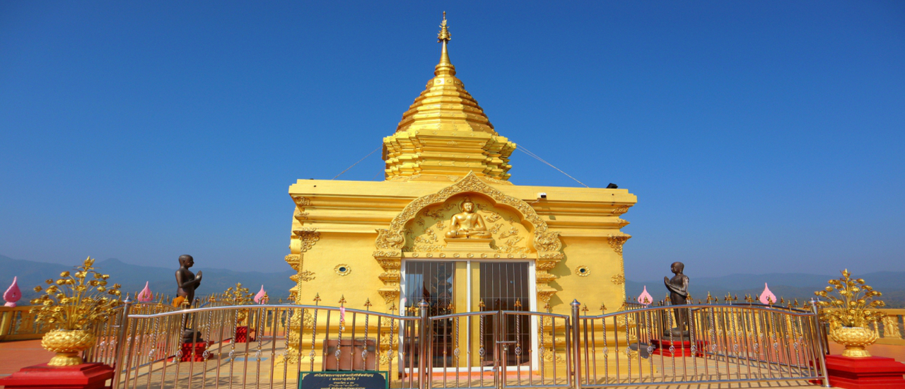 cover ชมความงามอุทยานแห่งแสงธรรมในธรรมชาติ วัดดอยสัพพัญญู เจดีย์ 5 ชั้น อันซีนแห่งเดียวในเชียงใหม่
