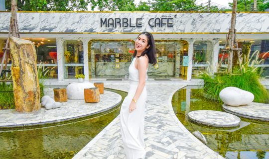 Cover รีวิว Marble Cafe คาเฟ่หินอ่อน สวยหรู ศรีนครินทร์...