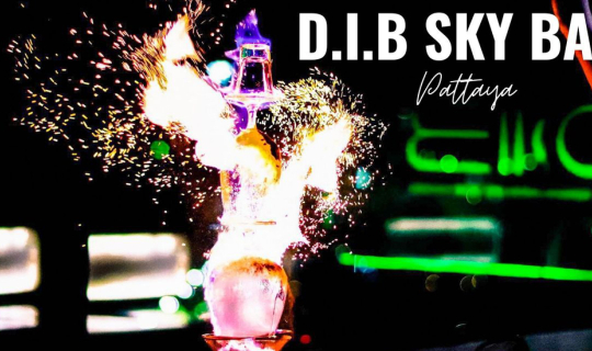 Cover หลงรักวิวพระอาทิตย์ตกที่นี่ D.I.B Sky Bar Pattaya...