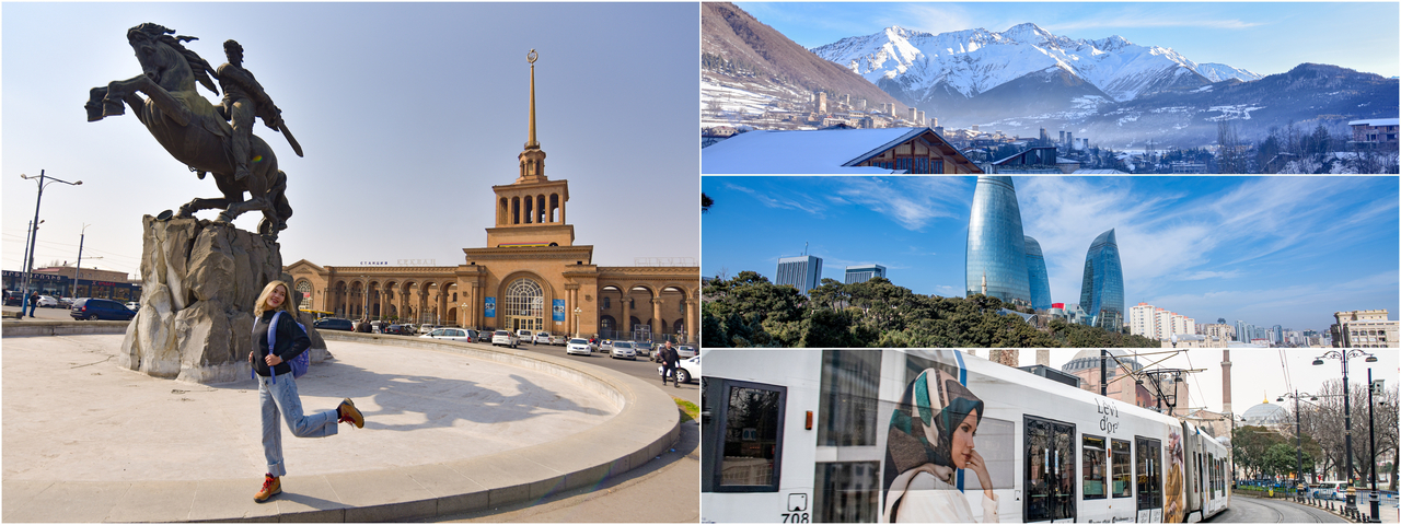 cover 15 days tour to Georgia, Azerbaijan, Armenia & Turkey!