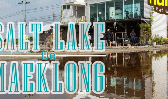 cover Salt Lake de Maeklong...คาเฟ่น่ารักๆริมนาเกลือที่แม่กลอง