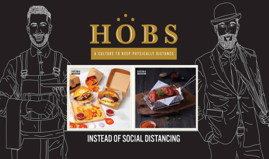 cover Review Delivery :: Rib eye BEEF Burger by HOBS