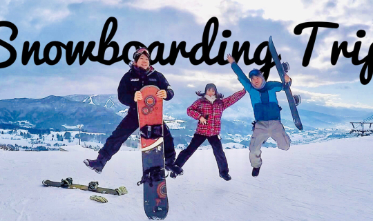 cover สโนว์บอร์ด (ล้ม ลุก คลุกคลาน) ก่อน Covid19 ระบาด JAPAN