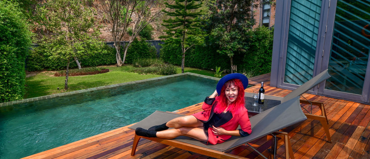 cover ... วันดีๆสบายๆ ที่ โรงแรม ฟลอร่า ครีค เชียงใหม่ (Flora Creek , Chiang Mai) กับแม่ประนอม จ้า