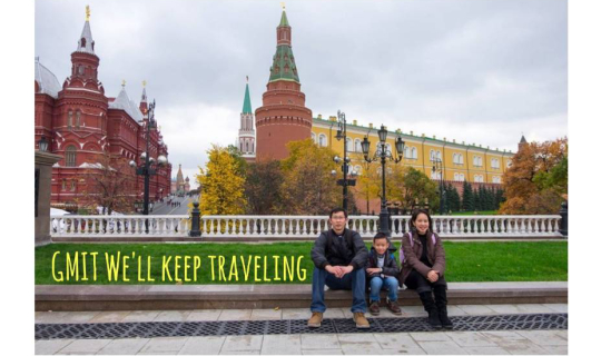 cover รัสเซีย เรื่องสุดท้ายของงาน เรื่องแรกของครอบครัวเรา "GMIT We will keep traveling"