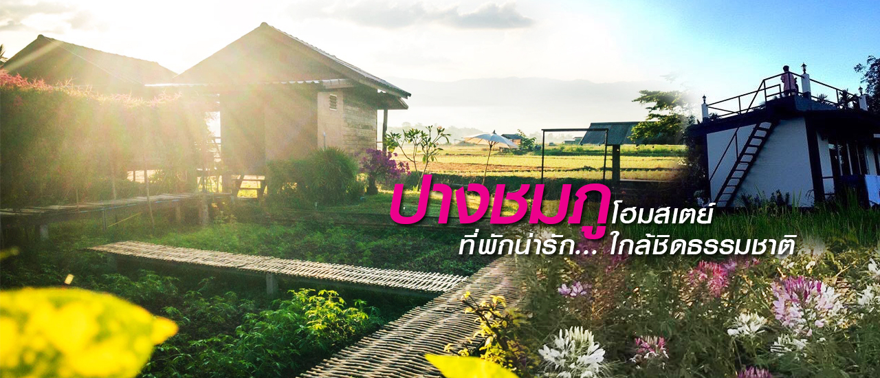 cover ปางชมภู โฮมสเตย์ ที่พักน่ารักใกล้ชิดธรรมชาติ