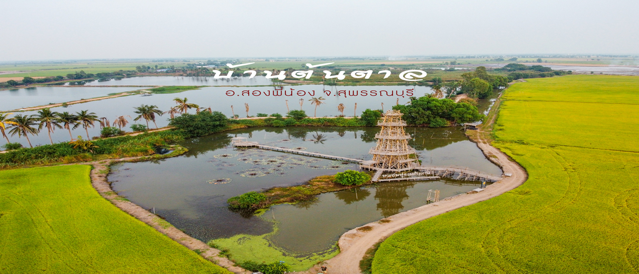 cover 1 วันเที่ยววิถีชุมชนใกล้กรุงที่ "ชุมชนบ้านต้นตาล"