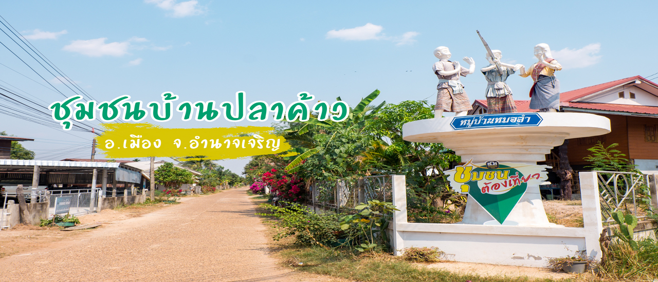 cover เยือนถิ่นหมอลำ สัมผัสวิถีชุมชน ที่บ้านปลาค้าว จ.อำนาจเจริญ