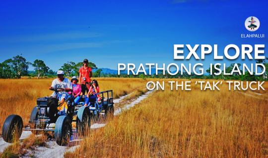 Cover Explore Prathong island on the tak truck...