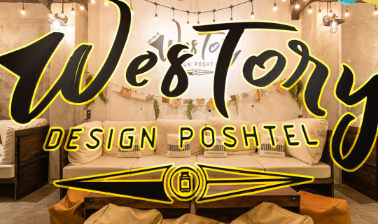 Cover Westory Design Poshtel ที่พักและคาเฟ่กลางกาญจนบุรี ที่บอกเล่าเรื่องร...
