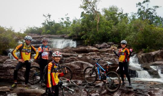 cover Bike Forest Camp :  Route No. 11 One day trip to Hew E Aum and Bang Earn Waterfalls, Prachinburi