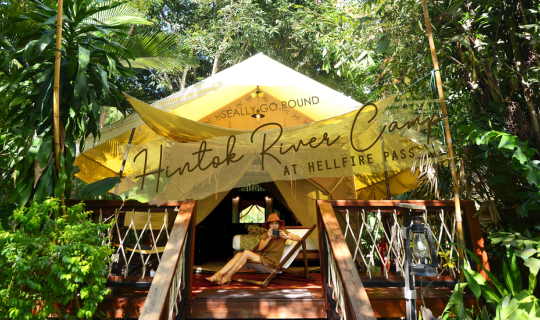 cover Go...Go...Glamping เดินทางไกล ไปออกแคมป์หรูกลางป่า |  Hintok River Camp at Hellfire Pass