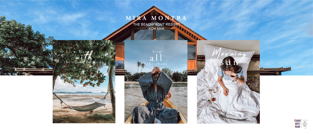 cover ทริป3วัน2คืน เกาะหมาก เกาะขาม ที่ Mira Montra The Beachfront Resort Koh Mak ทะเลสวยมากราวกับอยู่ต่างประเทศ