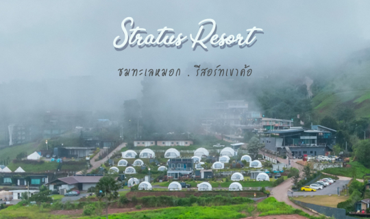 cover กำเงินคนละ ฿750 ไปนอนเต็นท์โดม นับดาว ดูทะเลหมอกที่ Stratus Resort เขาค้อ จ.เพชรบูรณ์