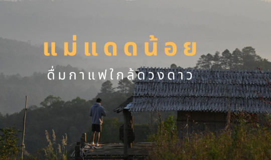 Cover แม่แดดน้อย ดื่มกาแฟใกล้ดวงดาว...