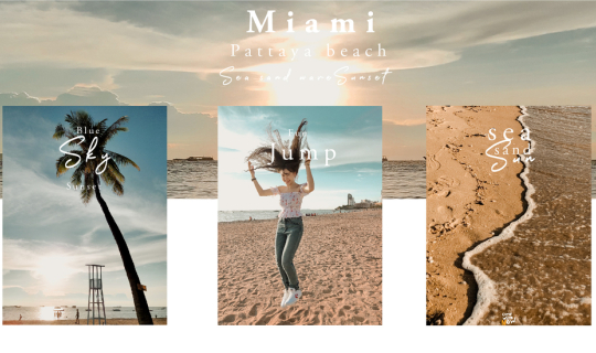 cover พัทยาโฉมใหม่เหมือนอยู่ Miami, Sea Sand Wave Sunset ทะเลพัทยา