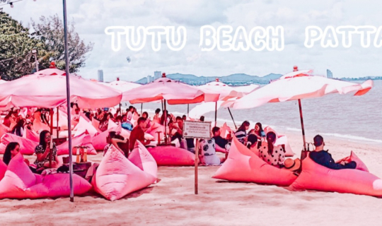 cover Tutu beach คาเฟ่สีชมพูริมหาดพัทยา