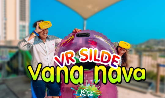 cover เล่นสวนน้ำแบบใหม่ไม่เหมือน่ใคร ใส่แว่น VR ลงสไลด์โครตมันส์ ที่ vana nava