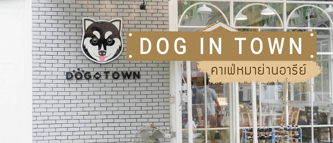 cover บุกคาเฟ่หมา 𝑫𝒐𝒈 𝑰𝒏 𝑻𝒐𝒘𝒏 𝑨𝒓𝒊
