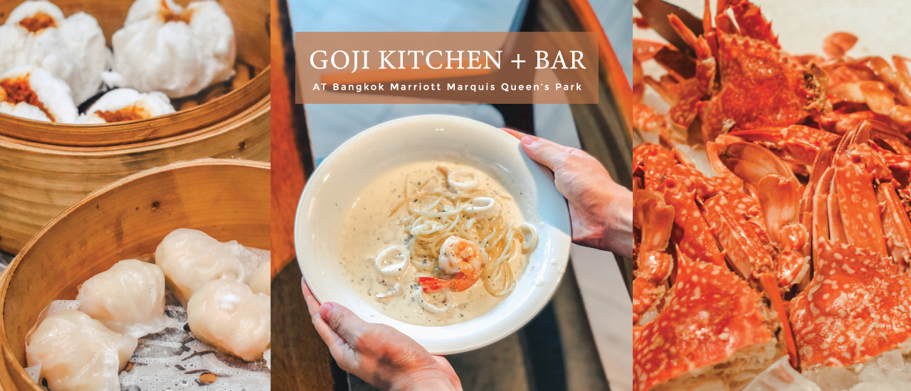 cover Goji Kitchen + Bar AT Bangkok Marriott Marquis Queen's Park