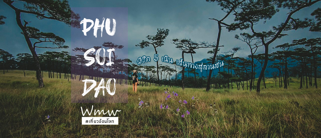 cover พิชิต 5 เนิน เส้นทางสู่ลานสน "ภูสอยดาว"