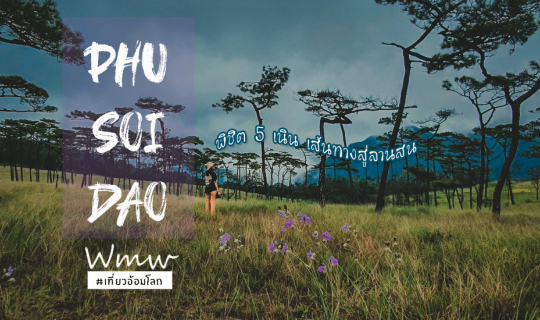 cover พิชิต 5 เนิน เส้นทางสู่ลานสน "ภูสอยดาว"