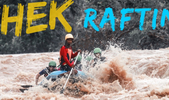 Cover KHEK RAFTING....ฝนตกแบบนี้ ล่องแก่งลำน้ำเข็กกันเถ้อออ!!...