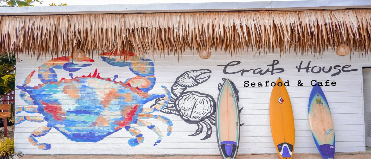 cover Crab House Seafood & Cafe 🦀⛱️🌴ร้านอาหารซีฟู้ด&คาเฟ่ บรรยากาศดี ริมทะเล@ระยอง