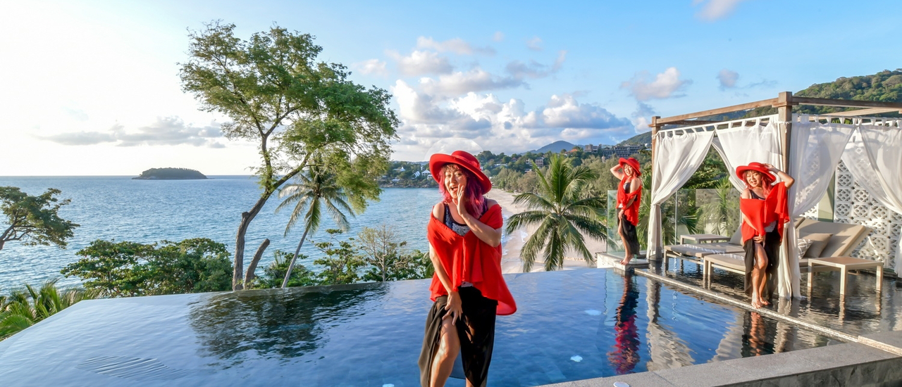 cover ….เดอะ ชอร์ แอท กะตะธานี The Shore At Katathani โรงแรมสุดหรู 6 ดาวที่โรแมนติกที่สุดในภูเก็ต กับแม่ประนอม จ้า