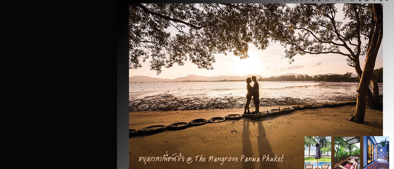 cover หยุดเวลาเพื่อพักใจ ...@The Mangrove Panwa Phuket