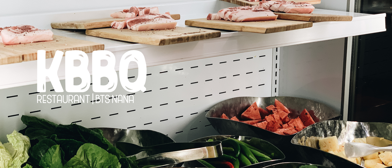 cover ปิ้งย่างเกาหลีที่มีอาหารให้เลือกมากถึงกว่า 40 เมนูอีกทั้งยังมีเนื้อต่างๆมากมายสุด Premium ตั้งอยู่อย่างลับๆในย่านนานา | KBBQ Sukhumvit