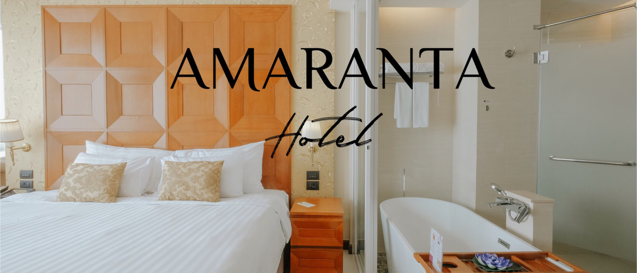 cover โรงแรมหรู x Rooftop Bar ที่ Amaranta Hotel เพียง 3 นาทีจาก MRT ห้วยขวาง
