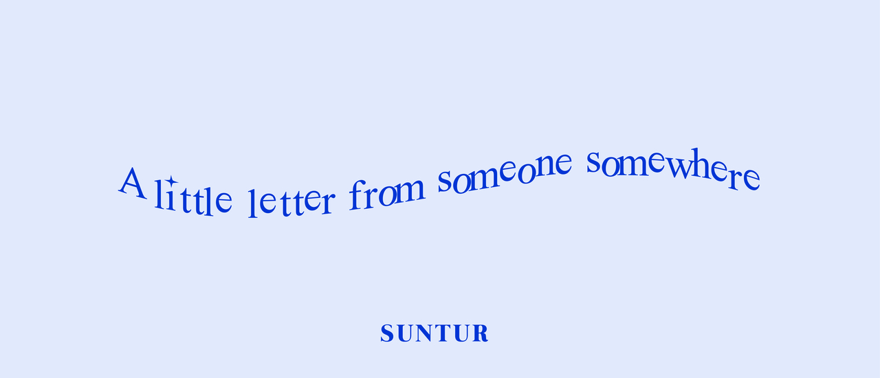 cover นิทรรศการของคนรักภาพวาดและเสียงเพลง : A little letter from someone somewhere