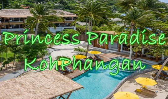 cover “Princess Paradise Koh Phangan” สวรรค์สำหรับคนรักทะเล