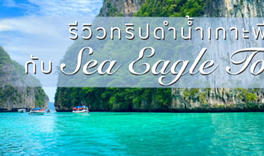 Cover รีวิวทริปดำน้ำเกาะพีพีกับ Sea Eagle Tour จ.กระบี่...