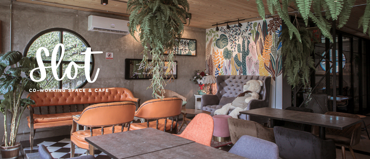 cover คาเฟ่ชิคๆ ย่านเมืองทอง มุมถ่ายรูปเริ่ดมาก Slot Co-Working Space & Cafe
