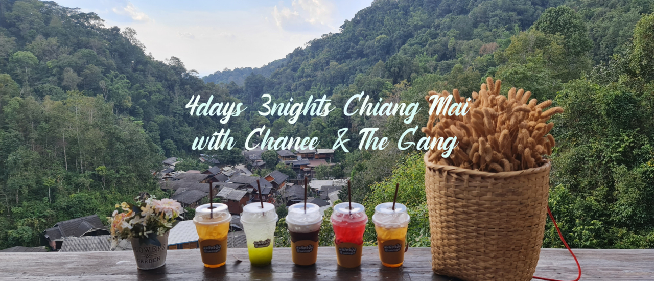 cover 4 Days 3 Nights Chiang Mai with Chanee & The Gang